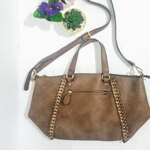 Urban Expressions Brown Tote bag Vegan Leather